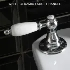 Rubinetteria Bidet 3 Fori Classica con Leve in Ottone Made in Italy- Noriana Viadurini
