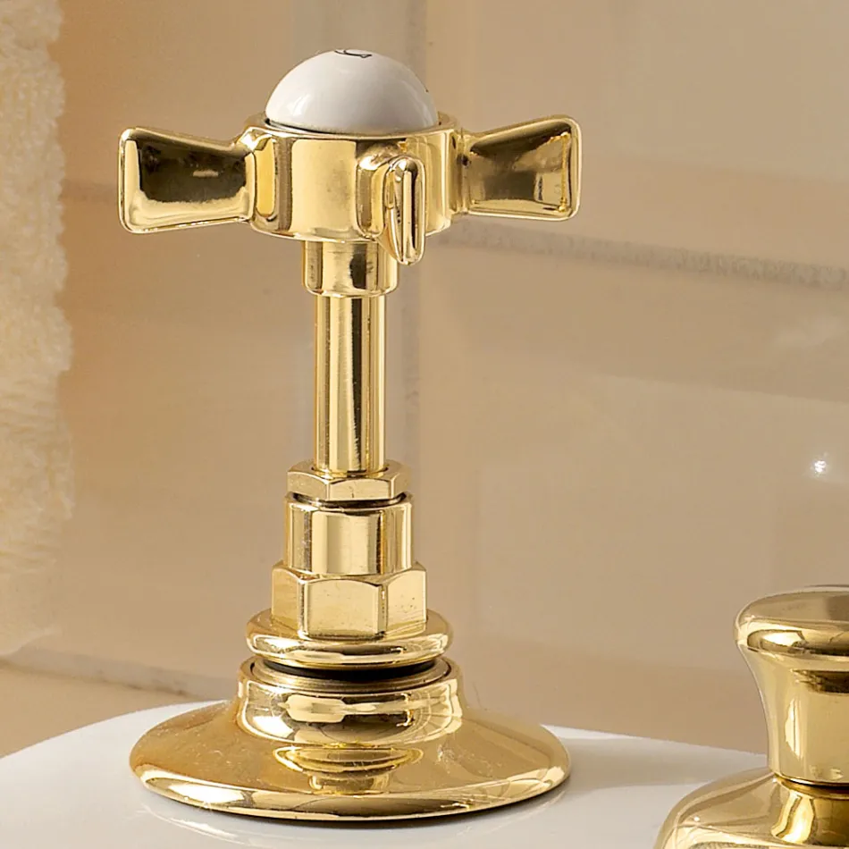 Rubinetteria Bidet Vintage in Ottone Erogazione Interna Made in Italy – Katerina Viadurini