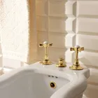 Rubinetteria Bidet Vintage in Ottone Erogazione Interna Made in Italy – Katerina Viadurini
