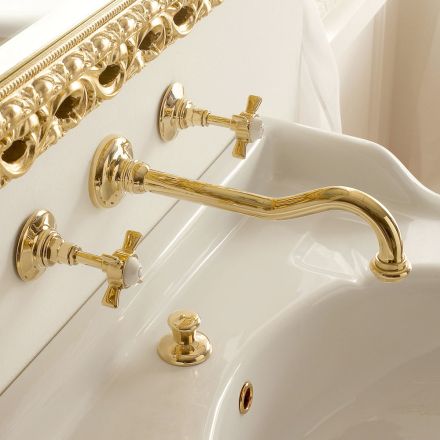 Rubinetteria Lavabo/Lavello da Parete di Design e Vintage Made in Italy Viadurini