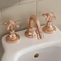 Rubinetteria per Bidet a 3 Fori Stile Vintage in Ottone Made in Italy – Klarisa