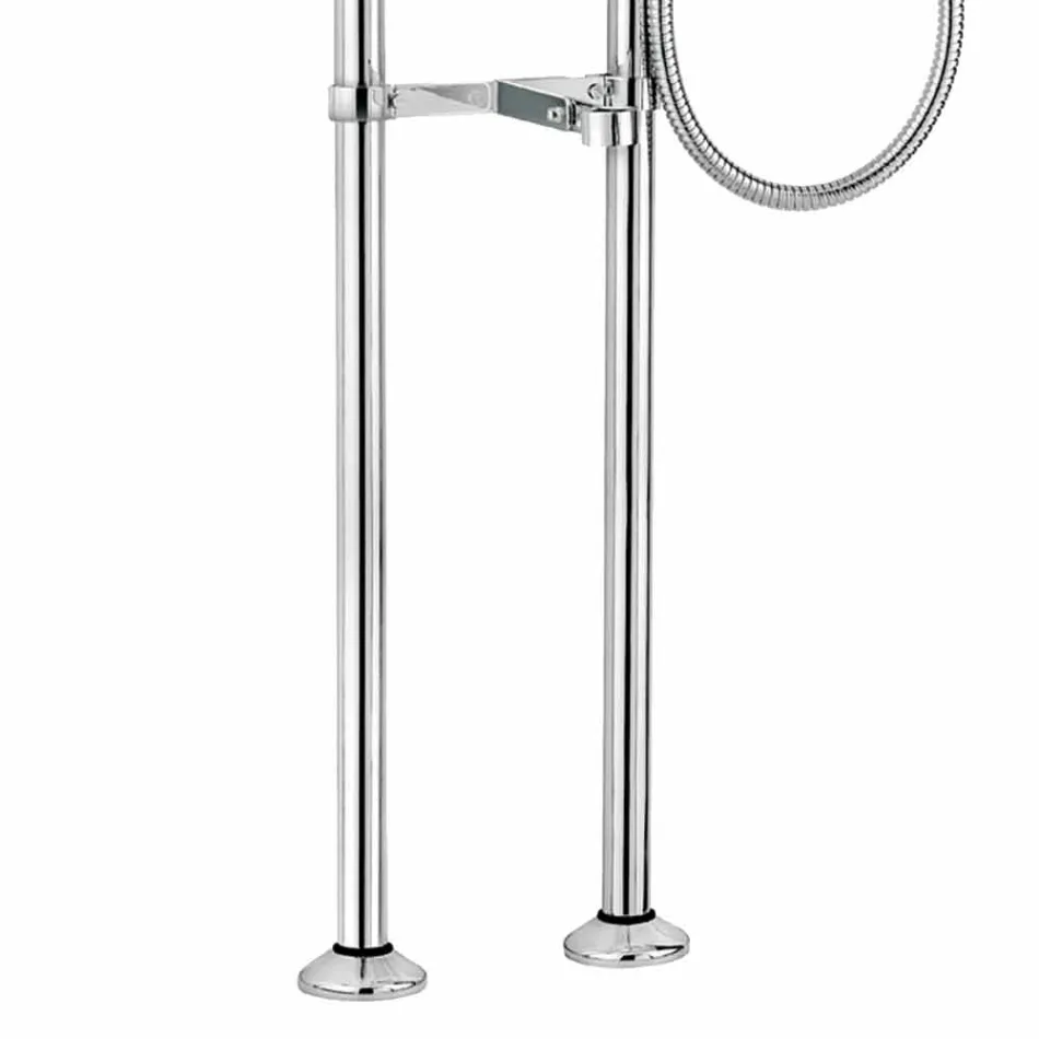 Rubinetto Classico per Vasca su Colonnine in Ottone Made in Italy - Enriko Viadurini