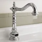 Rubinetto Elettronico Monoforo per Lavabo Stile Classico in Ottone - Noriana Viadurini
