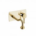 Rubinetto Miscelatore a Muro a Piastra Unica di Design Made in Italy - Neno
