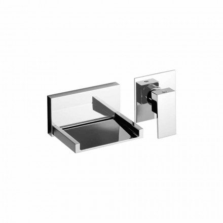 Rubinetto Miscelatore a Parete di Design Made in Italy - Bibo Viadurini