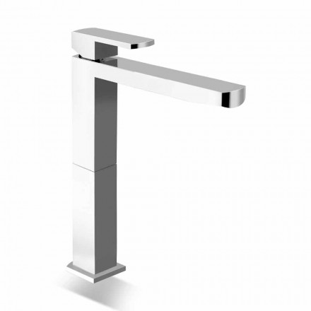 Rubinetto per Lavabo Bagno Moderno in Ottone di Design Made in Italy - Sika Viadurini