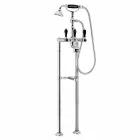 Rubinetto per Vasca Bagno in Ottone Classico Made in Italy - Riko Viadurini