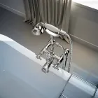 Rubinetto per Vasca Bagno in Ottone Classico Made in Italy - Riko Viadurini