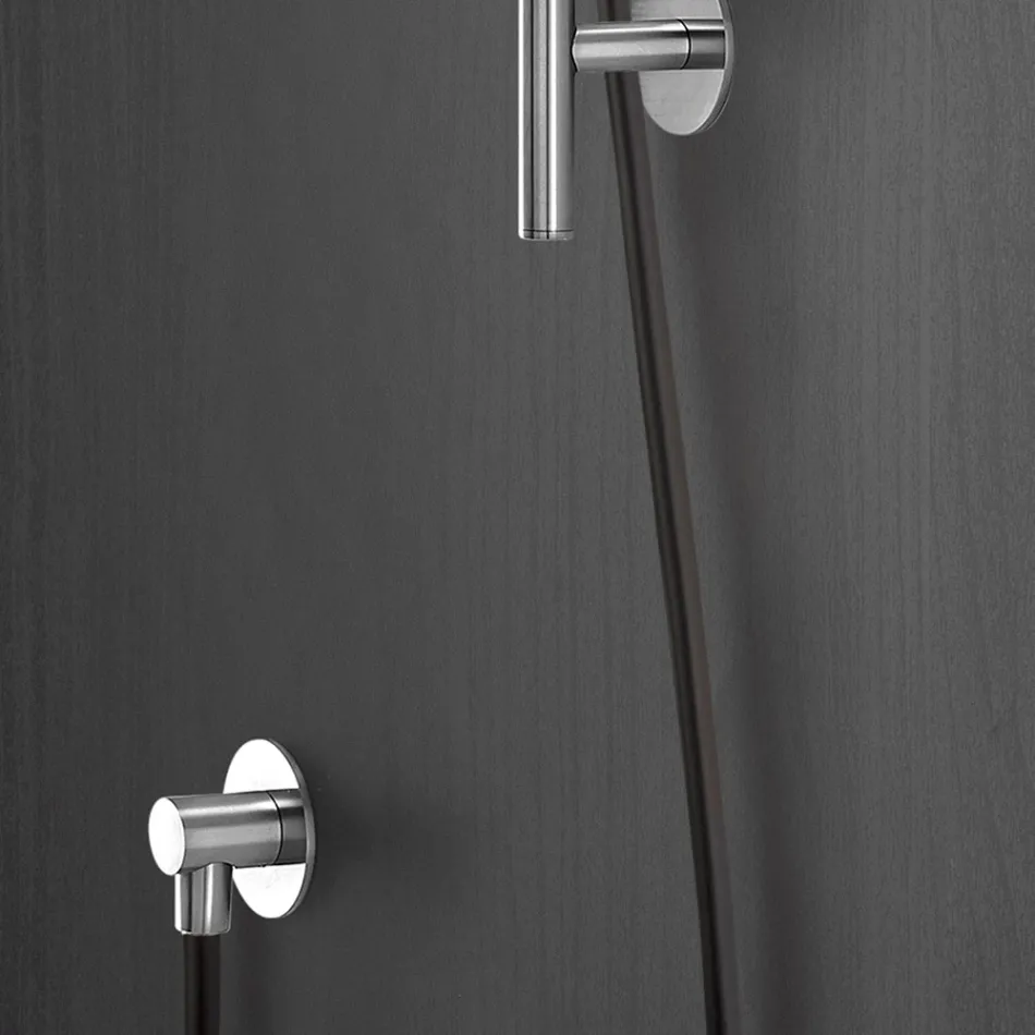 Saliscendi e Presa ad Acqua Minimal in Acciaio Inossidabile AISI 316L - Artigli Viadurini