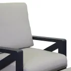 Salotto Composto da Divano, Tavolino e Poltrone con Poggiapiedi - Bacheca Viadurini