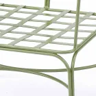 Salotto da Esterno con Struttura in Ferro Artigianale Made in Italy - Melinda Viadurini