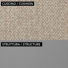 Salotto da Giardino con 1 Divano e 2 Poltrone Made in Italy - Fioriera Viadurini