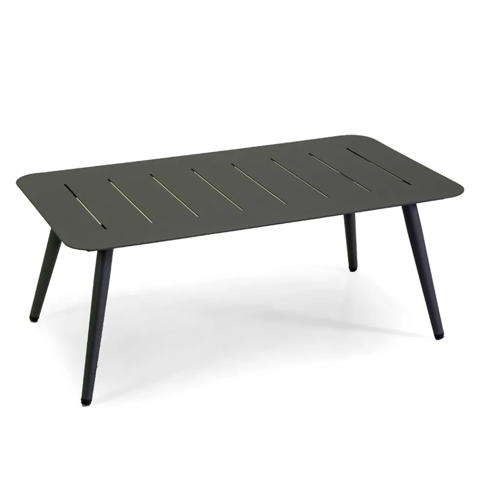 Salotto da Giardino Realizzato in Alluminio di Diverse Finiture - Souvenir Viadurini