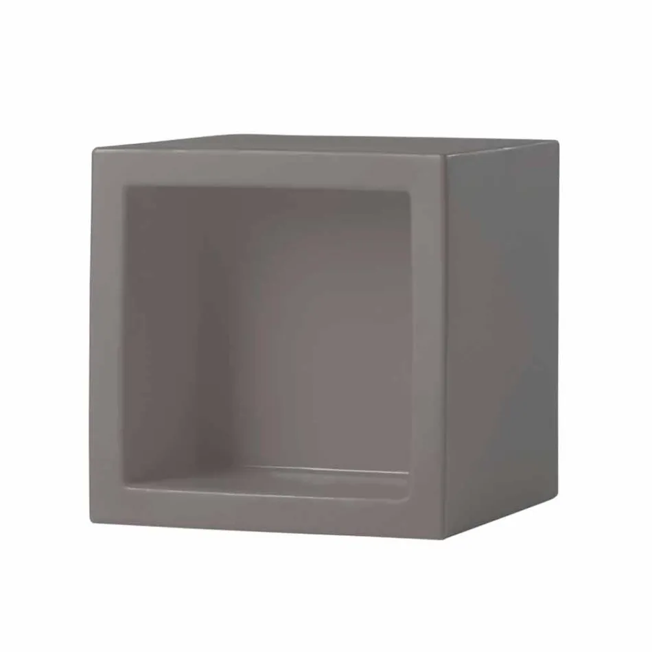 Scaffale colorato a cubo Slide Open Cube design moderno fatto Italia Viadurini