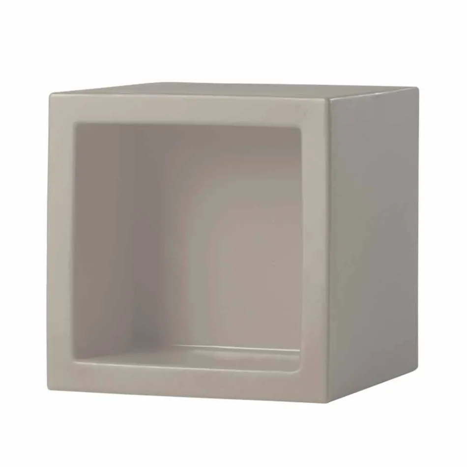 Scaffale colorato a cubo Slide Open Cube design moderno fatto Italia Viadurini