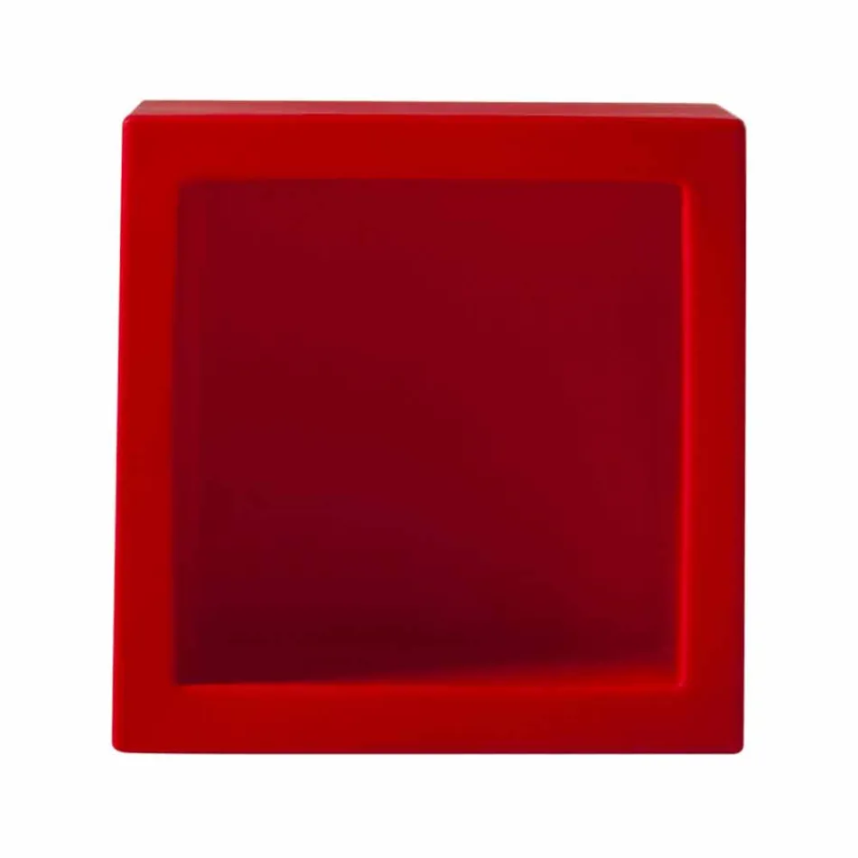 Scaffale colorato a cubo Slide Open Cube design moderno fatto Italia Viadurini