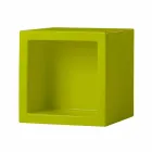 Scaffale colorato a cubo Slide Open Cube design moderno fatto Italia Viadurini