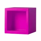 Scaffale colorato a cubo Slide Open Cube design moderno fatto Italia Viadurini