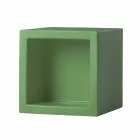 Scaffale colorato a cubo Slide Open Cube design moderno fatto Italia Viadurini