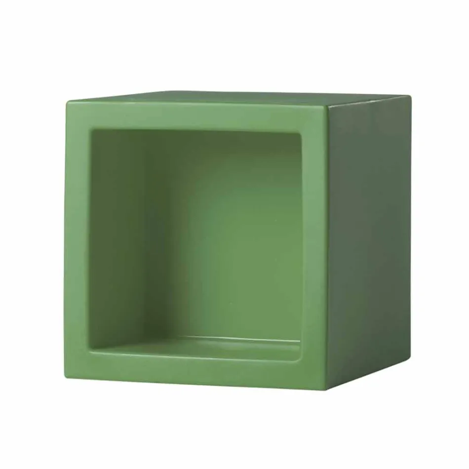 Scaffale colorato a cubo Slide Open Cube design moderno fatto Italia Viadurini