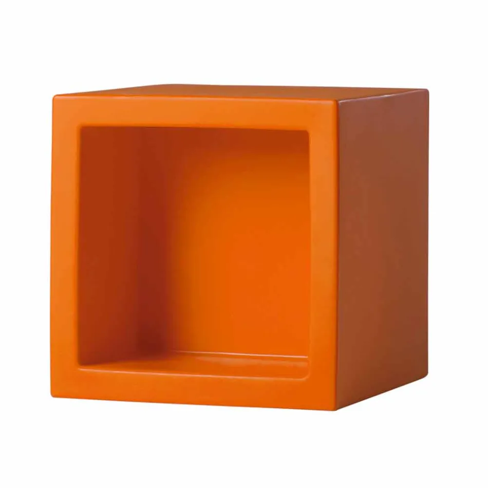 Scaffale colorato a cubo Slide Open Cube design moderno fatto Italia Viadurini