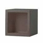 Scaffale colorato a cubo Slide Open Cube design moderno fatto Italia Viadurini