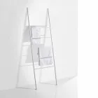 Scala Porta Asciugamani di Design Moderno in Metallo Bianco o Nero – Oppalà Viadurini