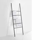 Scala Porta Asciugamani di Design Moderno in Metallo Bianco o Nero – Oppalà Viadurini