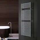 Scaldasalvietta Elettrico dal Design Classico in Acciaio Made in Italy - Roma Viadurini
