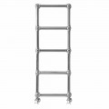 Scaldasalviette Componibile Idraulico Tubo d'Ottone Cromo a 194 W - Caesar