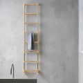 Scaldasalviette Componibile Idraulico Tubo d'Ottone Oro a 311 W - Caesar