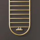 Scaldasalviette di Design a “Tutto Tondo Slim” in Acciaio Made in Italy - Smooth Viadurini