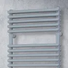 Scaldasalviette Elettrico con 4 Serie di Elementi Orizzontali Made in Italy - Meringa Viadurini