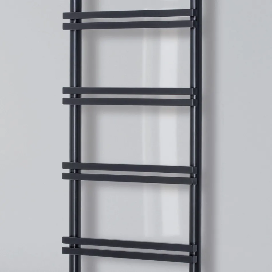 Scaldasalviette Elettrico con Collettori Verticali Made in Italy - Zenzero Viadurini