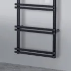 Scaldasalviette Elettrico con Collettori Verticali Made in Italy - Zenzero Viadurini