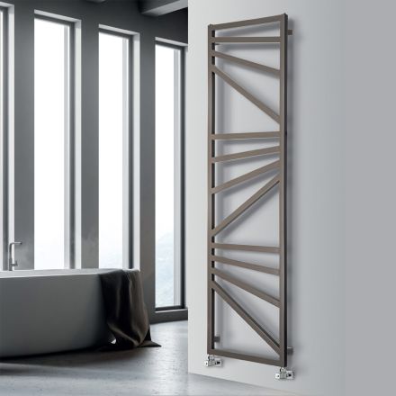 Scaldasalviette Elettrico con Elementi Quadrati Made in Italy - Mandorle Viadurini