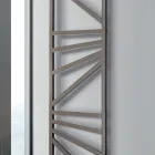 Scaldasalviette Elettrico con Elementi Quadrati Made in Italy - Mandorle Viadurini