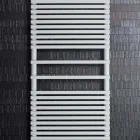 Scaldasalviette Elettrico con Struttura in Acciaio al Carbonio Made in Italy - Panna Viadurini