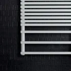 Scaldasalviette Elettrico con Struttura in Acciaio al Carbonio Made in Italy - Panna Viadurini