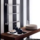 Scaldasalviette elettrico cromato design moderno Gaia by Scirocco H Viadurini