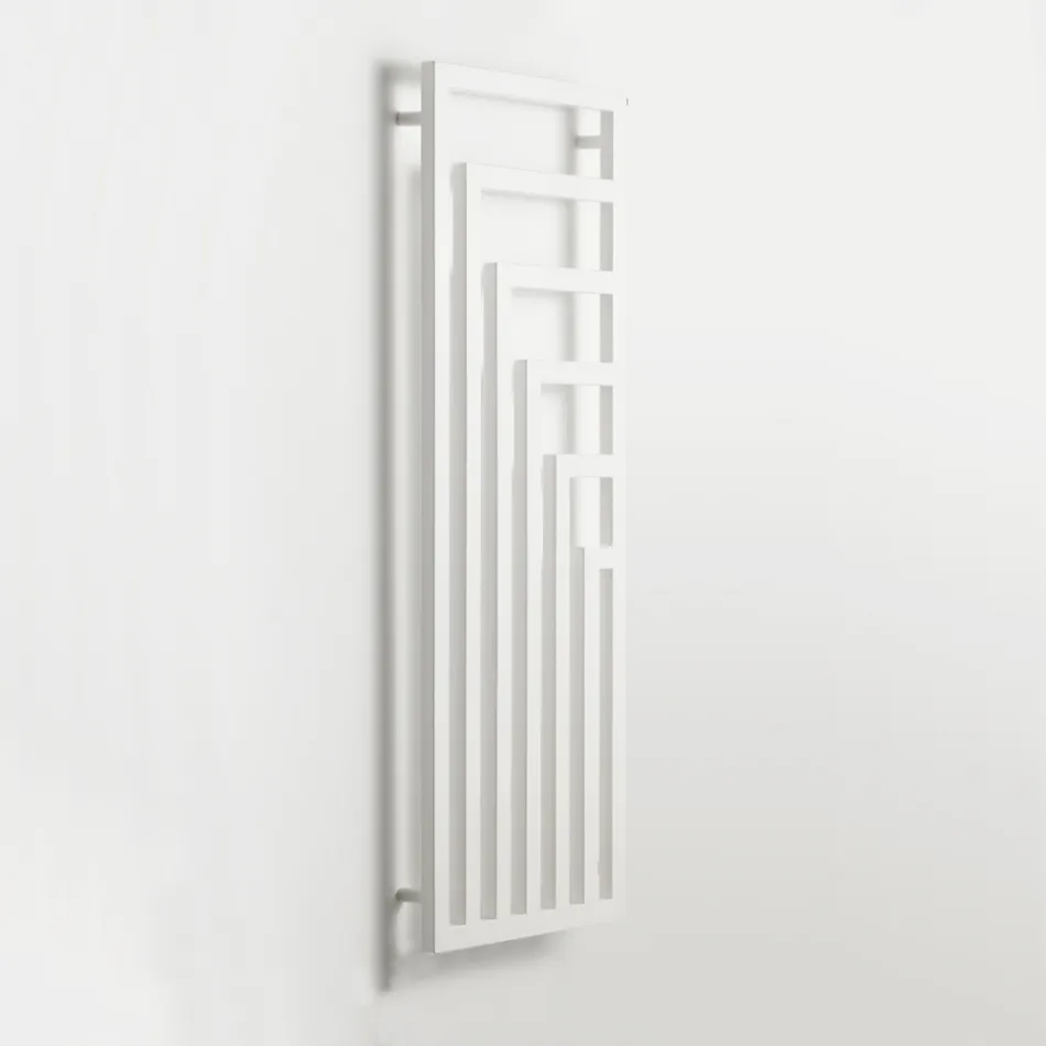 Scaldasalviette Elettrico in Acciaio dal Design Moderno Made in Italy - Potentia Viadurini
