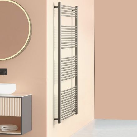 Scaldasalviette Elettrico in Acciaio di Diversi Colori Made in Italy - Ibis Viadurini
