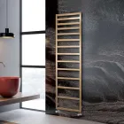 Scaldasalviette Idraulico con Linee Semplici in Acciaio Made in Italy - Pistacchio Viadurini