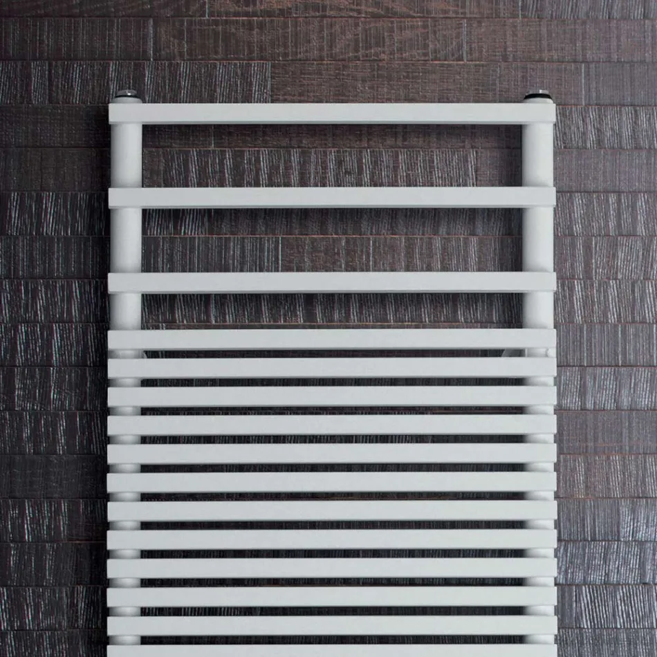 Scaldasalviette Idraulico con Struttura in Acciaio al Carbonio Made in Italy - Panna Viadurini