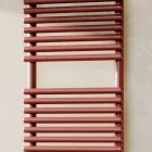 Scaldasalviette Idraulico in Acciaio al Carbonio Ruggine Made in Italy - Coccola Viadurini