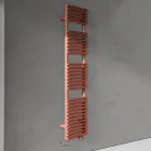 Scaldasalviette Idraulico in Acciaio al Carbonio Ruggine Made in Italy - Coccola Viadurini