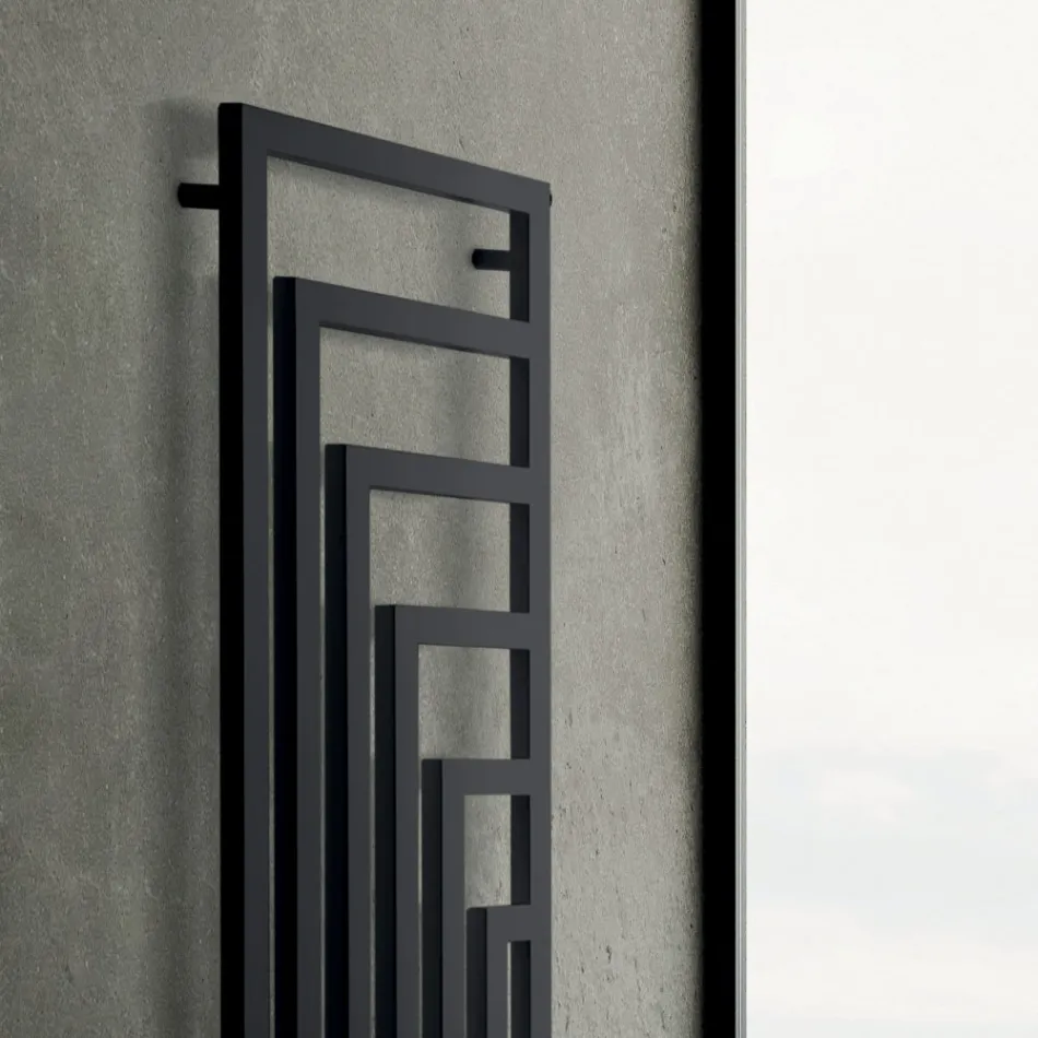 Scaldasalviette Idraulico in Acciaio dal Design Moderno Made in Italy - Potentia Viadurini