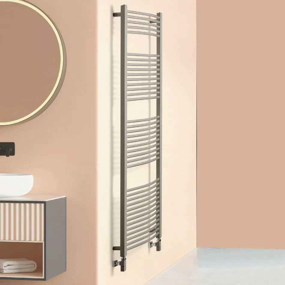 Scaldasalviette Idraulico in Acciaio di Diversi Colori Made in Italy - Ibis Viadurini