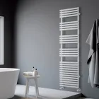 Scaldasalviette Idraulico in Acciaio Finitura Bianco Puro Made in Italy - Limone Viadurini