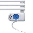 Scaldasalviette in Acciaio al Carbonio con Sistema Elettrico - Arachidi Viadurini